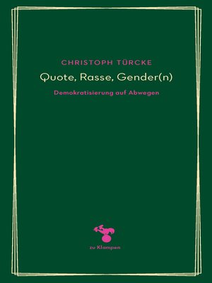 cover image of Quote, Rasse, Gender(n)